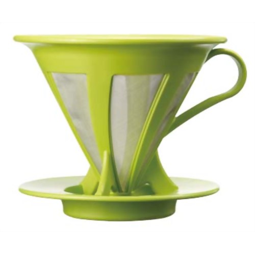 ハリオ カフェオールドリッパー02 CFOD-02GP ピスタチオグリーン 1-4杯用 【ハリオグラス】