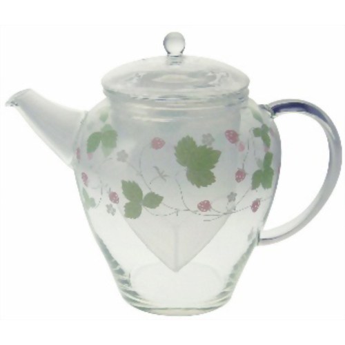 セレック 耐熱ガラスVポット ロマンティックストロベリー (610cc) GAT-V2L 【セレック】