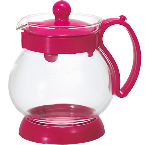 ハリオ ジャンピングリーフP JPP-35PC チェリーピンク 1-2人用 【ハリオグラス】