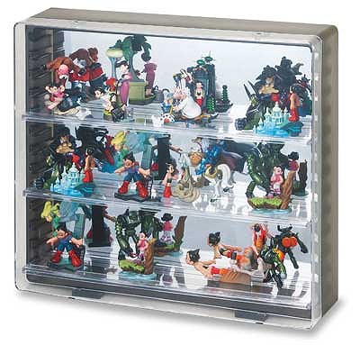 コレクションケース　壁掛けタイプ　クリアブラック＜メーカー直送商品につき代引きご利用不可＞