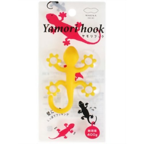 ヤモリフック イエロー 【マーナ】