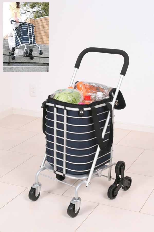 【送料無料】新発売　ＮＥＷ● 段差もらくらく　アルミカート完成品　バック付き＜メーカー直送商品につき代引きご利用不可＞【10P19Feb13】
