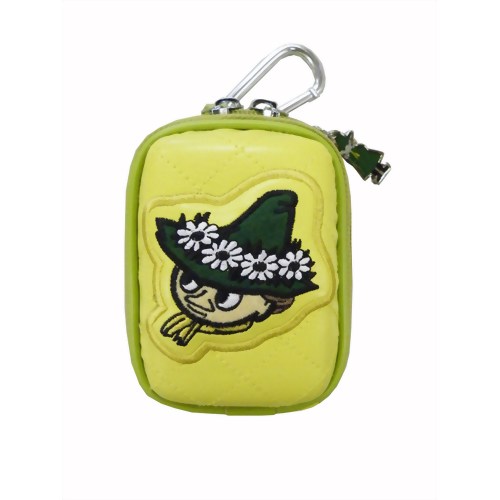 ムーミン デジカメケース ハードキルト イエロー 【セントレディス】