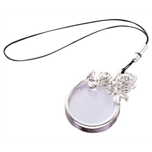 ルーペ付き携帯ストラップ 【コモライフ】