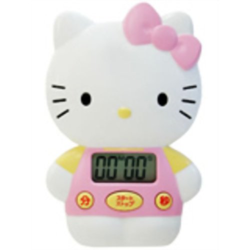 ドリテック ハローキティ デジタルタイマー T-142PK 【ドリテック】