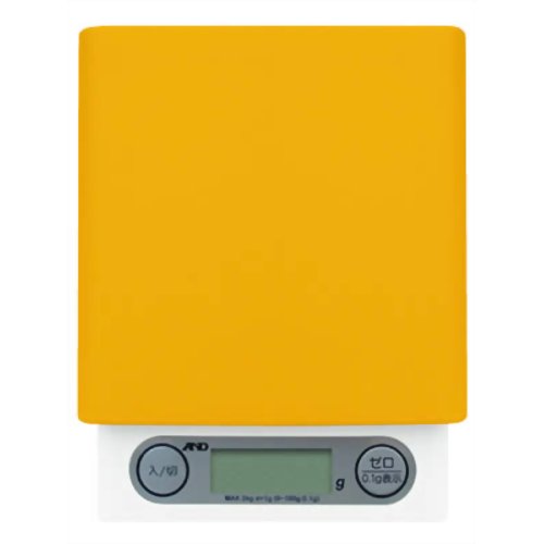 A&D デジタルホームスケール角型 UH-3201 イエロー 【エー・アンド・デイ】
