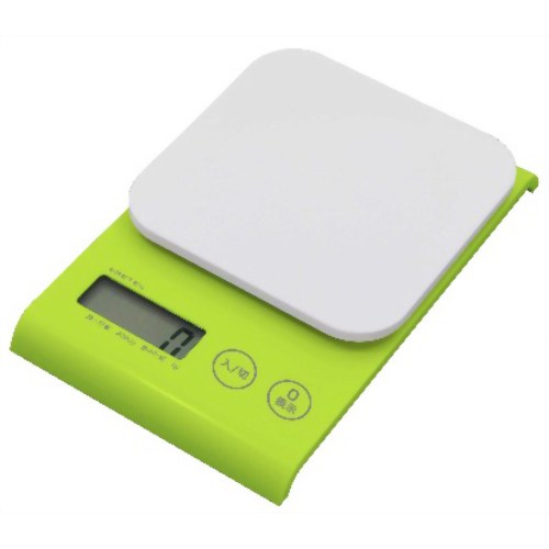 ドリテック デジタルスケール フラッペ 2kg グリーン KS-249GN 【ドリテック】