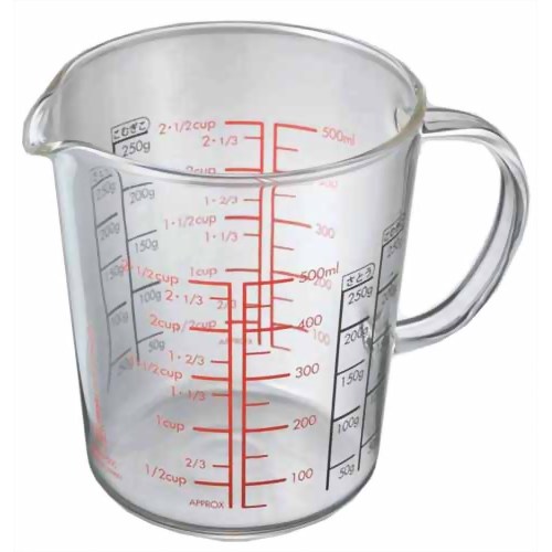 ハリオ メジャーカップワイド500 CMJW-500 【ハリオグラス】