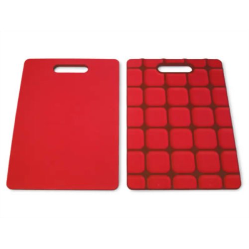 ジョゼフジョゼフ グリップトップ まな板 レッド 【マキノトレーディング】