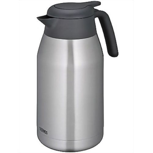 サーモス ステンレスポット 2.0L ステンレスブラック THS-2000 SBK 【サーモス】