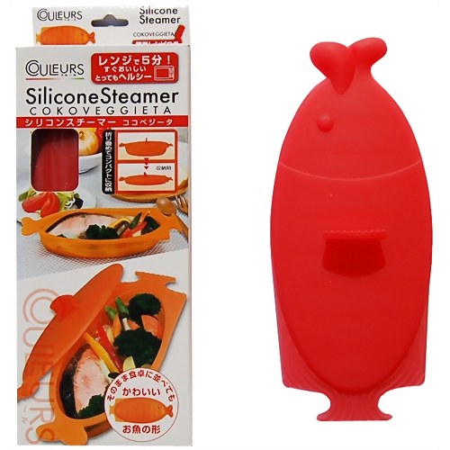 クルール シリコンスチーマー ココベジータ パプリカレッド 【ヨコヤマコーポレーション】