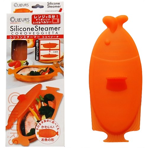 クルール シリコンスチーマー ココベジータ パンプキンオレンジ 【ヨコヤマコーポレーション】