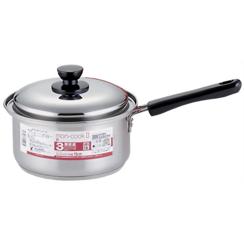 ヨシカワ モンクックII 片手鍋 18cm SH9403 【ヨシカワ】