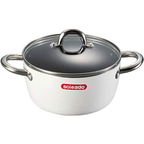 ソレアード アルミ両手鍋 18cm SO-137 【和平フレイズ】