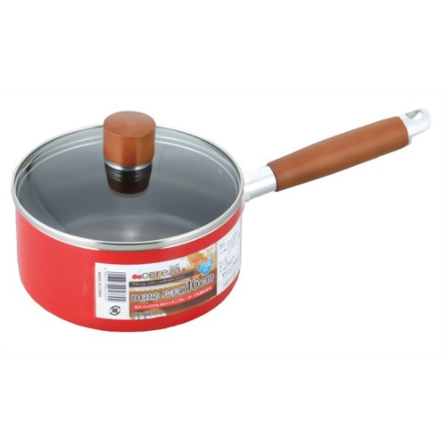 セレザ IH対応片手鍋 16cm CR-4681 【和平フレイズ】