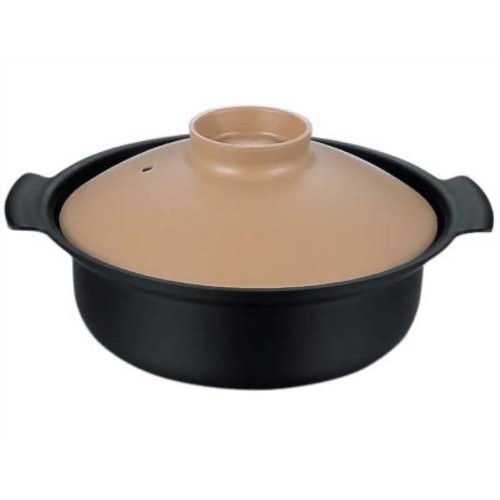 ステンレス卓上鍋 DONABE 18cm ベージュ DN-18B 【宮崎製作所】