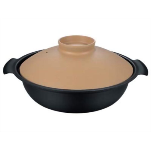 ステンレス卓上鍋 DONABE 27cm ベージュ DN-27B 【宮崎製作所】