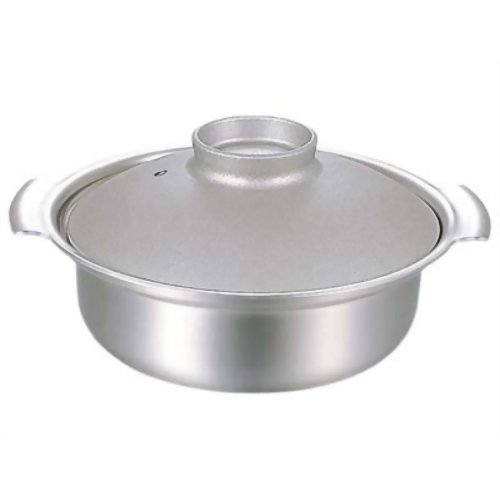 ステンレス卓上鍋 DONABE 18cm シルバー DN-18S 【宮崎製作所】