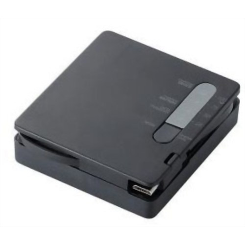 エレコム スマートフォン対応モバイルチャージャー DE-RKJ2BK ブラック 【エレコム】