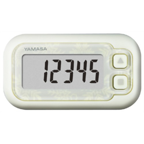 山佐 万歩計 ポケット万歩 らくらくまんぽ EX-200 W スノーホワイト 【山佐時計計器】