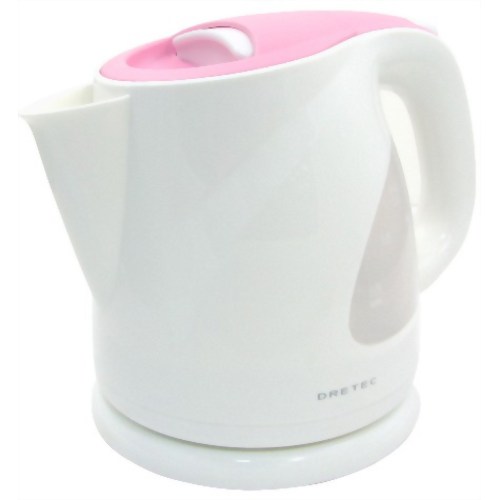 ドリテック 電気ケトル(1.0L) リーフ ピンク PO-116PK 【ドリテック】