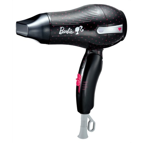 コイズミ バービーシリーズ マイナスイオンドライヤー KHD-0911/BK ブラック　【小泉成器】