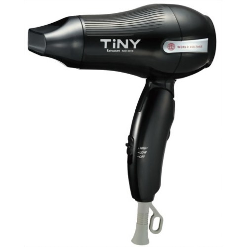 コイズミ 海外兼用ドライヤー KDD-0016/K ブラック　【小泉成器】