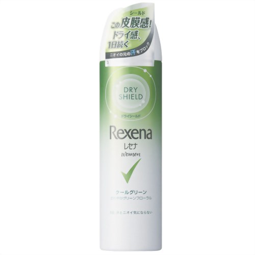 【汗　ニオイ　臭い　対策】 レセナ ドライシールドパウダースプレー クールグリーン 90g